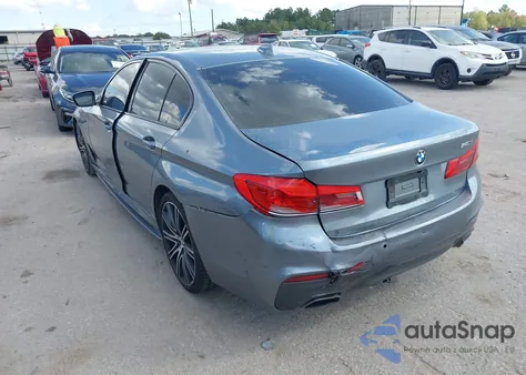 2019 BMW 540I из США, поврежденный, VIN WBAJE5C56KWW20147